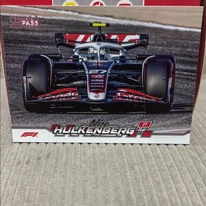 F1 Racing Car Model with Red and Black Accents